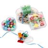 12ea - 4 1/2" Clear Heart Plastic Box (12/Package) view 3