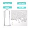 Jochebed Baby Finger Toothbrush for Training Teething - Infant & Toddles & Lids Teeth Brush Soft Babies Toothbrushes Oral Cleaning Massager to Train Your Child Healthy Oral Habits -3 PCS view 2