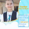 Chew Necklaces for Sensory Adult and Kids, Silicone Feather Chewy Necklace for Autism, ADHD, Chewing, Oral Motor Therapy Tools for Mild Chewers view 4