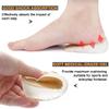Ailaka 2 Pairs Gel Height Increase Insole, Invisible Heel Lift Inserts, Elastic Shock Absorption Pads 3 Heights for Men & Women view 3