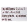 Sadaf Sesame Tahini Paste - 100% Pure Sesame Paste from ground sesame seeds - Tahini paste for Hummus, Baba Ghanoush and Dressings - Sesame Butter - 17. 6 Bottle view 3