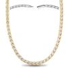 MagnetRX Titanium Magnetic Necklace  Ultra Strength Magnetic Necklaces for Women & Men  Effective Titanium Necklace with 55 Magnets (Silver & Gold, 19.25 Inches) view 1