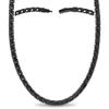 MagnetRX Titanium Magnetic Necklace  Ultra Strength Magnetic Necklaces for Men & Women  Effective Mens Titanium Necklace with 55 Magnets (Black, 19.25 Inches) view 1