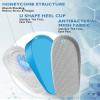 Ailaka Gel Height Increase Insoles, Shock Absorption Heel Cushion Pads, Height Lift Shoes Inserts for Men & Women view 2