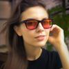 SomniLight FL-41 Light Sensitivity Glasses for Florescent Light Sensitivity, Photophobia, and Migraines (Wayfarer Style) view 3