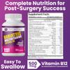 ProCare Health Bariatric Multivitamin with Iron 45mg (90 Capsules) with Reduced B12 - Post-Op Bariatric Vitamins for Gastric Bypass, Sleeve, Duodenal Switch, Sustain Recovery & Energy (3 Month Supply) view 3