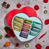 Valentines Day Gift for Men  Meat Heart with 14 Beef & Pork Sticks  Heart-Shaped Meat Snack Box for Him, Boyfriend, Husband view 3