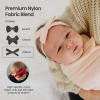 Copper Pearl Baby Bows: Stylish Headbands for Baby Girls, Premium Soft and Stretchy Baby Headbands, Perfect for Newborns, Trendy Designs - Moose view 3