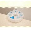 2pcs Portable Pill Organizer Compartments Round Design for Weekly Medication Storage Convenient Travel Use for Home and Go view 4