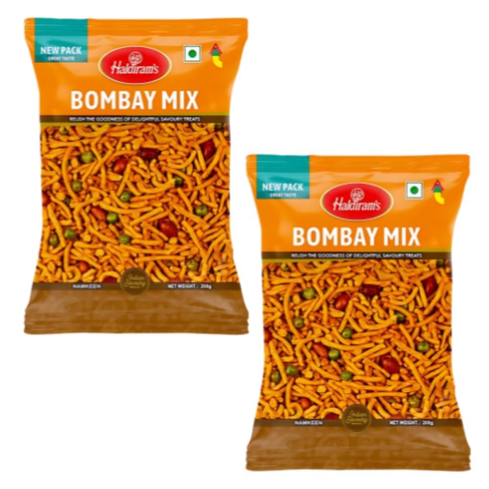 Haldiram's Bombay mixture - 200g - (pack of 2)