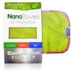 Nano Towels Stainless Steel Cleaner | The Amazing Chemical Free Stainless Steel Cleaning Reusable Wipe Cloth | Kid & Pet Safe | Light Green 7x16 (1 pc) view 1