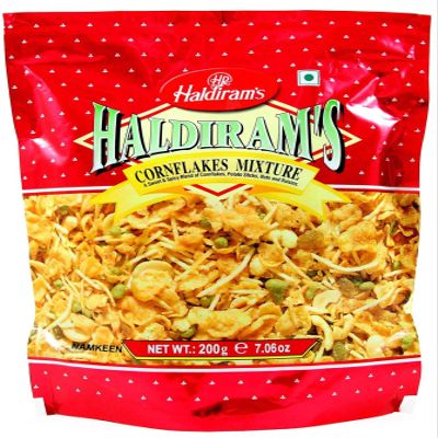 Haldiram's Cornflakes mixture - 200g - (pack of 4)