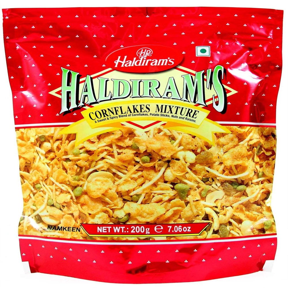 Haldiram's Cornflakes mixture - 200g - (pack of 4)