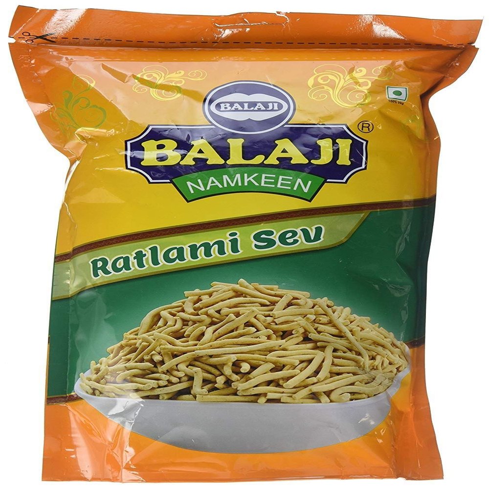 Balaji Ratlami sev - 190g - (pack of 4)