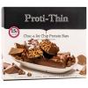 Proti-Thin Choc-A-Lot Chip Protein Bar, 15g Protein, Low Carb Diet Bar, Low Fat, No Gluten Ingredients, 7 Bars/Box view 1