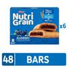 Nutri-Grain Soft Baked Breakfast Bars, Kids Snacks, Whole Grain, Blueberry (6 Boxes, 48 Count) view 4