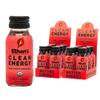 Ethan's Organic Clean Energy Shots Tart Cherry Ginger, Sugar Free Natural Pre-Workout Focus Boost, Gluten Free, Vegan, B6 & B12 Vitamin C with Green Tea Extract and Guayusa (12 Pack of 2oz Shots) view 1
