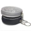 2PCS INVODA Portable Pill Box Storage Bag Soft Felt Zipper Pouch to Protect Medicine Cases from Breakage & Scattering Light Gray & Dark Gray view 2