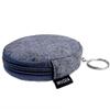 2PCS INVODA Portable Pill Box Storage Bag Soft Felt Zipper Pouch to Protect Medicine Cases from Breakage & Scattering Light Gray & Dark Gray view 4