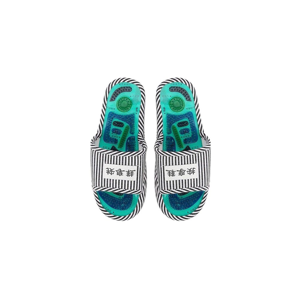 Acupressure Massage Slippers, Therapeutic Reflexology Sandals with Magnet Shoes for Foot Acupoint Massage, Shiatsu Arch Pain Relief, Healthy Feet Care(Men)