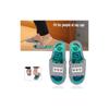 Acupressure Massage Slippers, Therapeutic Reflexology Sandals with Magnet Shoes for Foot Acupoint Massage, Shiatsu Arch Pain Relief, Healthy Feet Care(Men) view 2