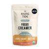 Rising Tide Organic Mushroom Superfood Creamer - Coconut Milk Powder, Lions Mane Mushrooms, & MCT Oil - Dairy Free, Unsweetened, Keto Friendly & Plant-Based - Only 4 Ingredients - Add to Coffee, Matcha or Smoothies view 1