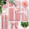 Whaline Rose Gold Tissue Paper Bulk, 100 Sheets Metallic Gift Wrapping Paper for Weddings, Birthday Party, Showers, Arts Crafts, DIY, Christmas view 3