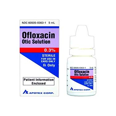 OFLOXACIN 0.3 % OTIC SOLN