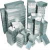 888 Display - Case of 100 Boxes of 7" x 5" x 1 1/4" H SilverFoil Cotton Filled Jewelry Boxes view 2