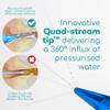 Medi Grade Ear Bulb Syringe 75ml (2.54 fl oz)  Quad Stream Ear Syringe for Ear Irrigation - Gentle Earwax Removal Tool  Bulb Syringe Ear Wax - with Travel Friendly Ear Cleaning Kit view 2