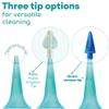 Medi Grade Ear Bulb Syringe 75ml (2.54 fl oz)  Quad Stream Ear Syringe for Ear Irrigation - Gentle Earwax Removal Tool  Bulb Syringe Ear Wax - with Travel Friendly Ear Cleaning Kit view 4