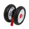 New Lon0167 135mm Diameter Featured Plastic Brake Stroller reliable efficacy Rear Wheel Pulley Roller for 16mm Tube(id:ee5 54 ad 0a7) view 1