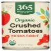 365 by Whole Foods Market, Organic Crushed Tomatoes, No Salt Added, 15 Ounce view 1