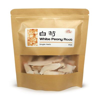 NEW PACKAGING White Peony Root Bai Shao  4oz