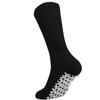 Falari Men Women Anti Slip Grip Non Skid Crew Cotton Diabetic Socks For Home Hospital (6-pairs Black, 13-15 Extra Large) view 4