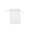120 pcs 4X5 inches Drawstring Organza Jewelry Candy Pouch Wedding Party Favor Gift Bags (White, 4x5) view 2