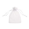 120 pcs 4X5 inches Drawstring Organza Jewelry Candy Pouch Wedding Party Favor Gift Bags (White, 4x5) view 3