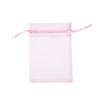120 pcs 4X5 inches Drawstring Organza Jewelry Candy Pouch Wedding Party Favor Gift Bags (Pink, 3x4) view 3