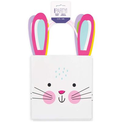 Stunning Lilac Easter Cellophane Bags (Pack of 3) - Premium Quality & Festive Design, Perfect for Gifts & Party Favors