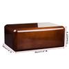 Adult Cremation Urn for Ashes Unique Memorial Funeral urn for Human Ashes Cremation Casket URN WU52B (Brown/Cross) view 2