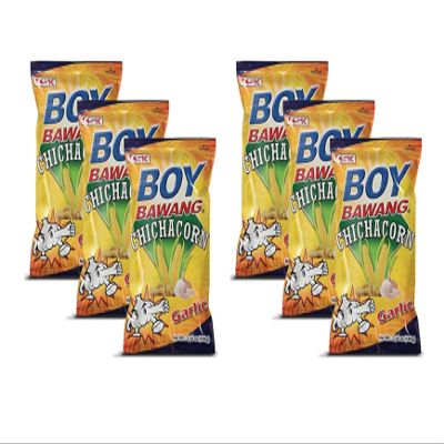 Boy Bawang Chicharon Garlic Flavor Snack (6 Pack, Total of 21.24?oz)