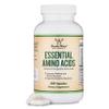 Essential Amino Acids - 1 Gram Per Serving Powder Blend of All 9 Essential Aminos (EAA) and All Branched-Chain Aminos (BCAAs) (Leucine, Isoleucine, Valine) 225 Capsules, Gluten Free by Double Wood view 1