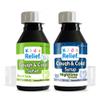 Kids Relief Cough & Cold Syrup Bundle, Daytime & Nighttime Formulas, for Kids 0-12 Yrs, Caramel Flavor, Gluten and Dye Free, No Added Sugar, 2 x 3.4 oz view 2