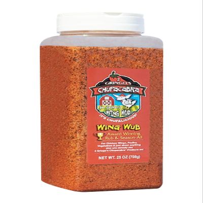 2 Gringos Chupacabra Wing Wub Seasoning, 25 Ounces