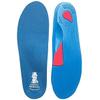 Vasyli Custom Full Length Insoles, Blue, X-Small, Heel Grid Reduces Slippage, Medium Density, Biomechanical Control, Effective Pain Relief, Treats Pronation, Built-In Rearfoot Varus Angle view 1