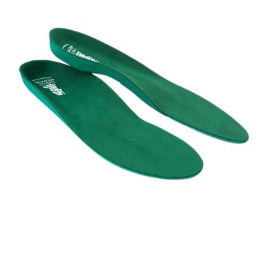 Vasyli Custom Full Length Insoles, Green, X-Large, Heel Grid Reduces Slippage, Soft Density, Biomechanical Control, Fast & Effective Pain Relief, Treats Pronation, Built-In Rearfoot Varus Angle