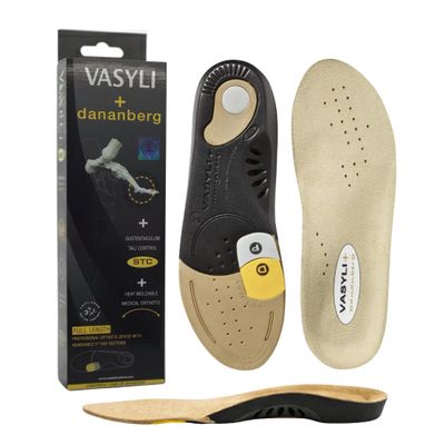 Vasyli 38323 +Dananberg 1st Ray Orthoti Insoles, XX-Large, 1st Ray Function, Medium Density, Full-Length Insole, Best All Around Orthotic