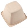 [150 Pack] 32oz Compostable Square Container Eco Friendly Bowls - Square Bowl Tree Free Sugarcane Bagasse Meal Prep Bento Boxes Take Out Catering Microwavable Deep Container by EcoQuality view 3