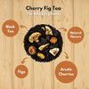 The Whistling Kettle Cherry Fig Tea- Naturally Caffeinated Flavored Black Tea Blend of Cherry and Fig- 4oz (72 servings) view 3