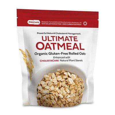 ANDREW LESSMAN Ultimate Oatmeal 180 Servings - Premium Organic, Gluten-Free Rolled Oats, Heart-Healthy Fiber and Enhanced with CholestaCare Non-GMO Sourced Phytosterols. No Additives